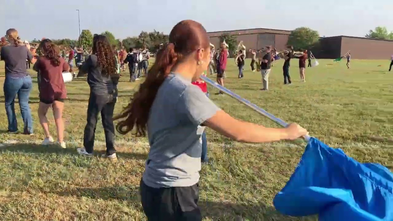 Mt. Pleasant High School Panther Marching Band Practice September 17
