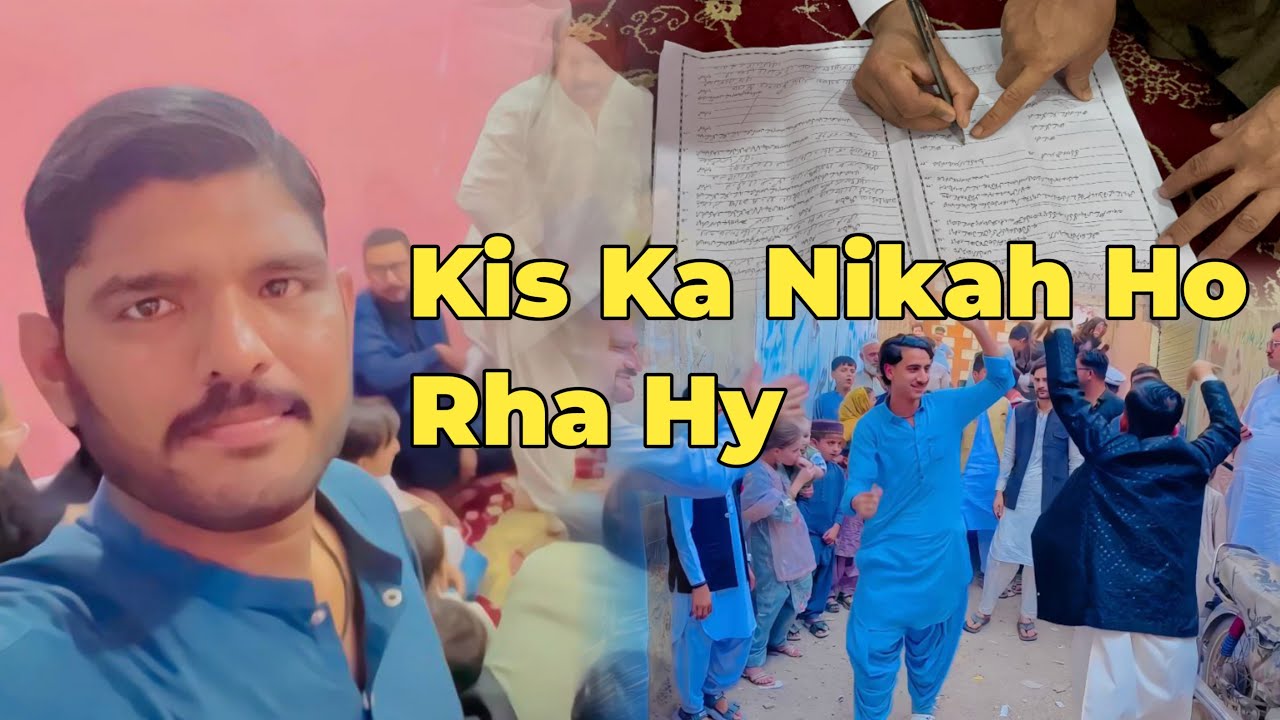 Kis Ka Nikah Ho Rha Hy | Nikah Me Shirkat | Mughal Vlogs