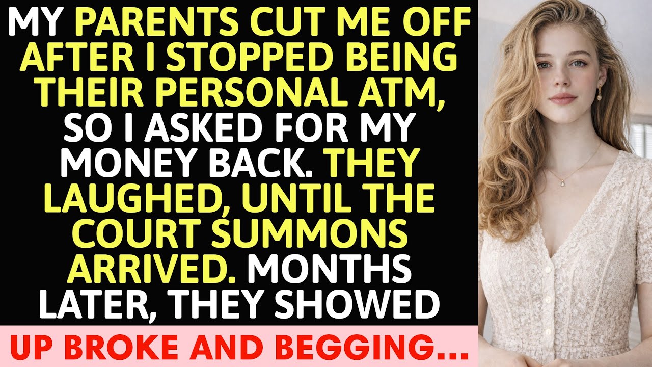 My Parents Cut Me Off After I Stopped Being Their Personal ATM, So I…