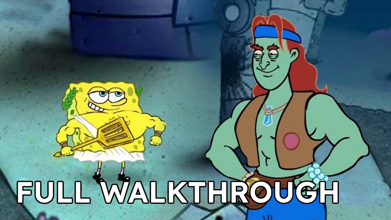 SpongeBob and The Clash of Triton - Full Gameplay Walkthrough