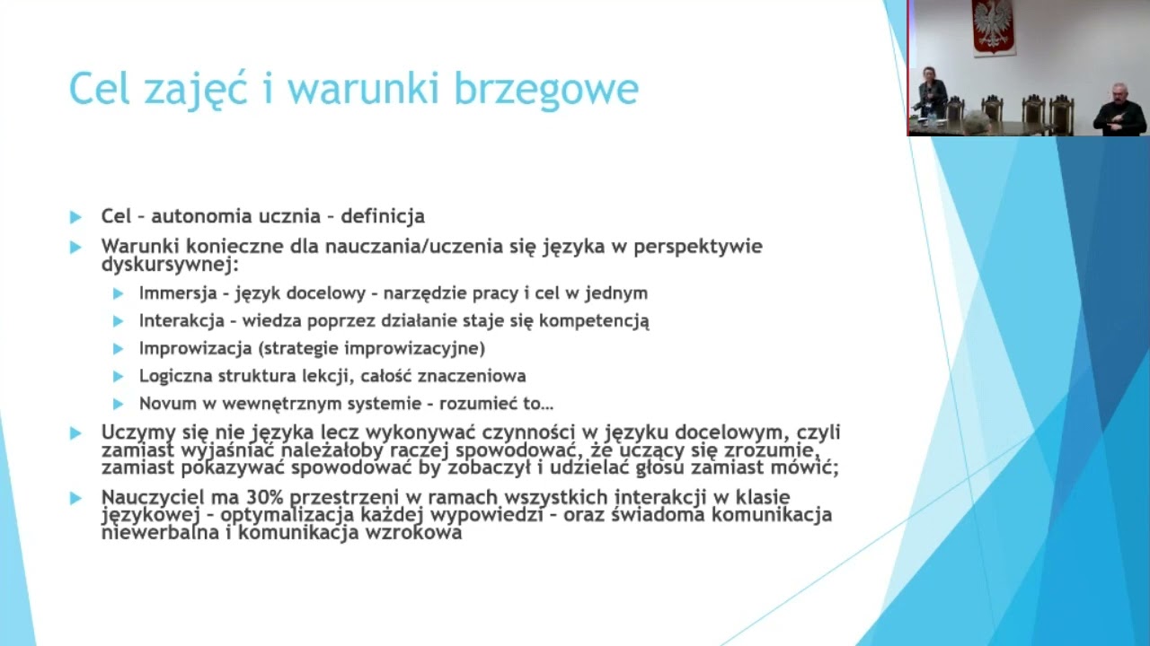Performatywny dyskurs dydaktyczny.  Co powiedzieć by nauczyć m&oacute;wić?