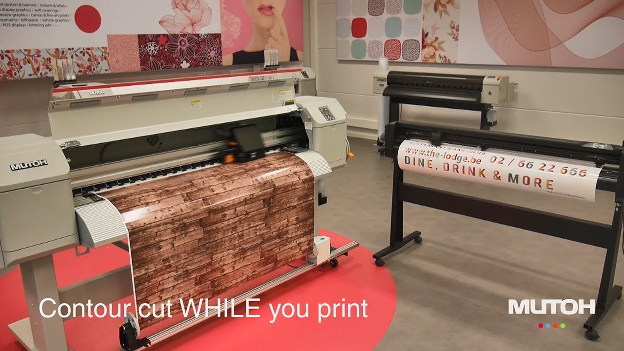 Mutoh Print & Cut Dual Device Solution