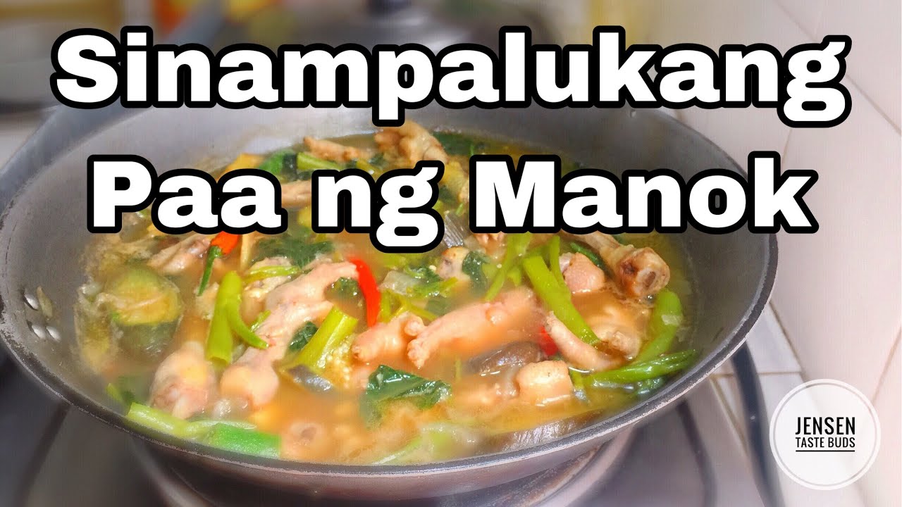 Sinampalukang paa ng manok | Caviteño style | the best sinampalukan | filipino food