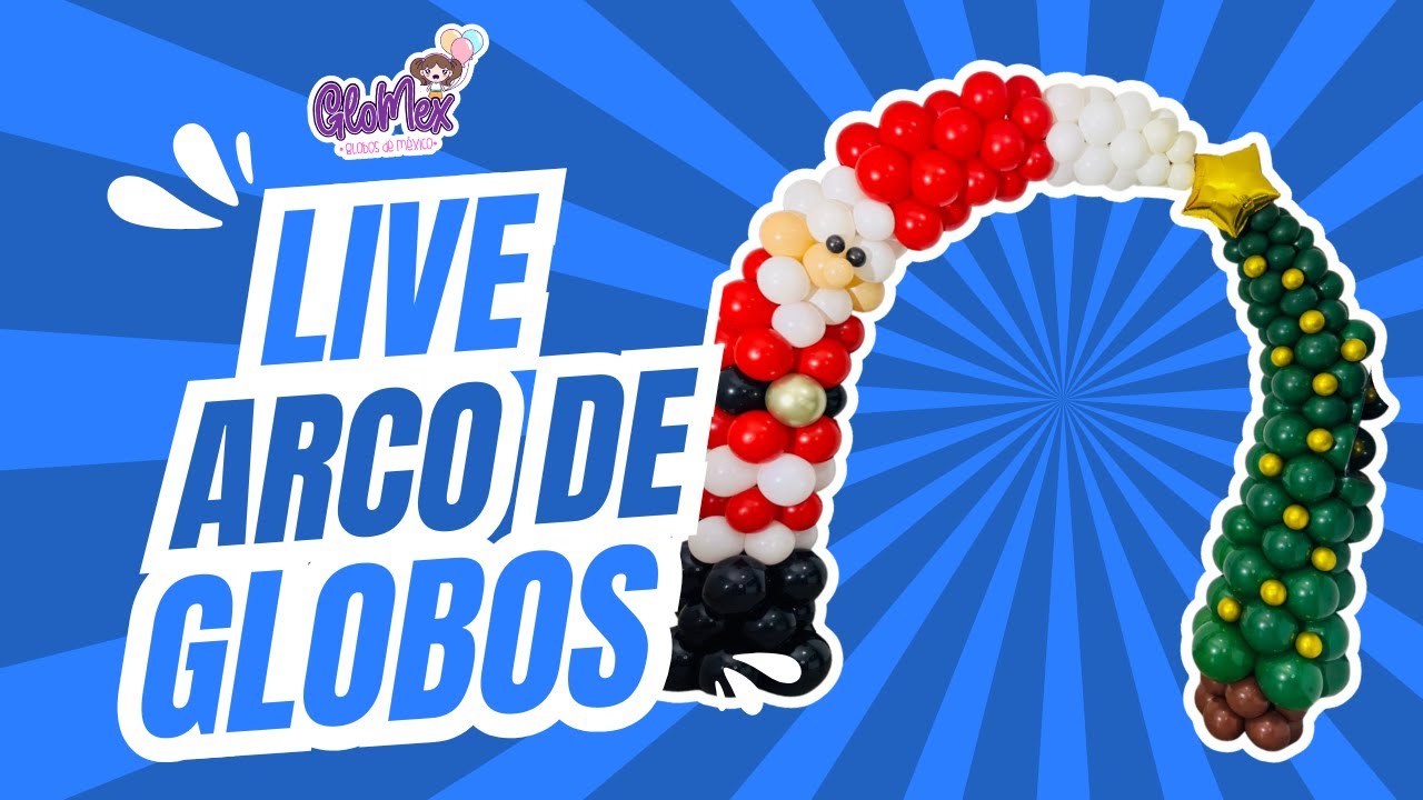 Arco de Globos Navideño 🎈✨ | Tutorial Paso a Paso con Jennifer Tovar