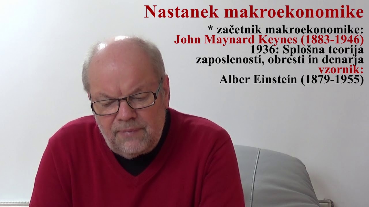 Makroekonomika: definicija - prof. dr. Maks Tajnikar