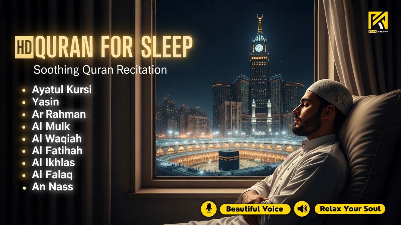 Most Popular Quran Recitation for Relaxing & Peace | Surah Yasin, Ar Rahman, Al Mulk, Al Waqiah