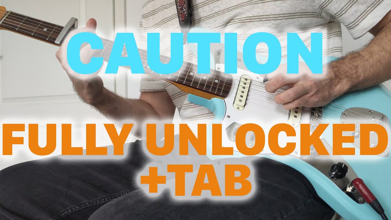 Tiny Moving Parts - Caution (Guitar Cover with Tab)