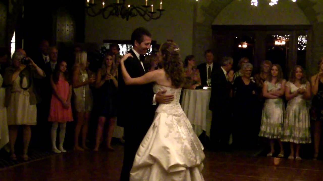 Father Daughter Wedding Dance to Steven Curtis Chapman's song, Cinderella