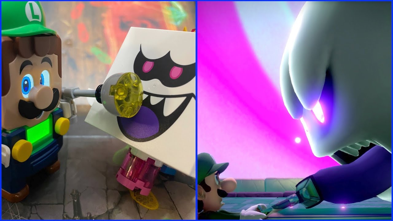 Luigi's Mansion 3 vs Lego Luigi: The End of King Boo!
