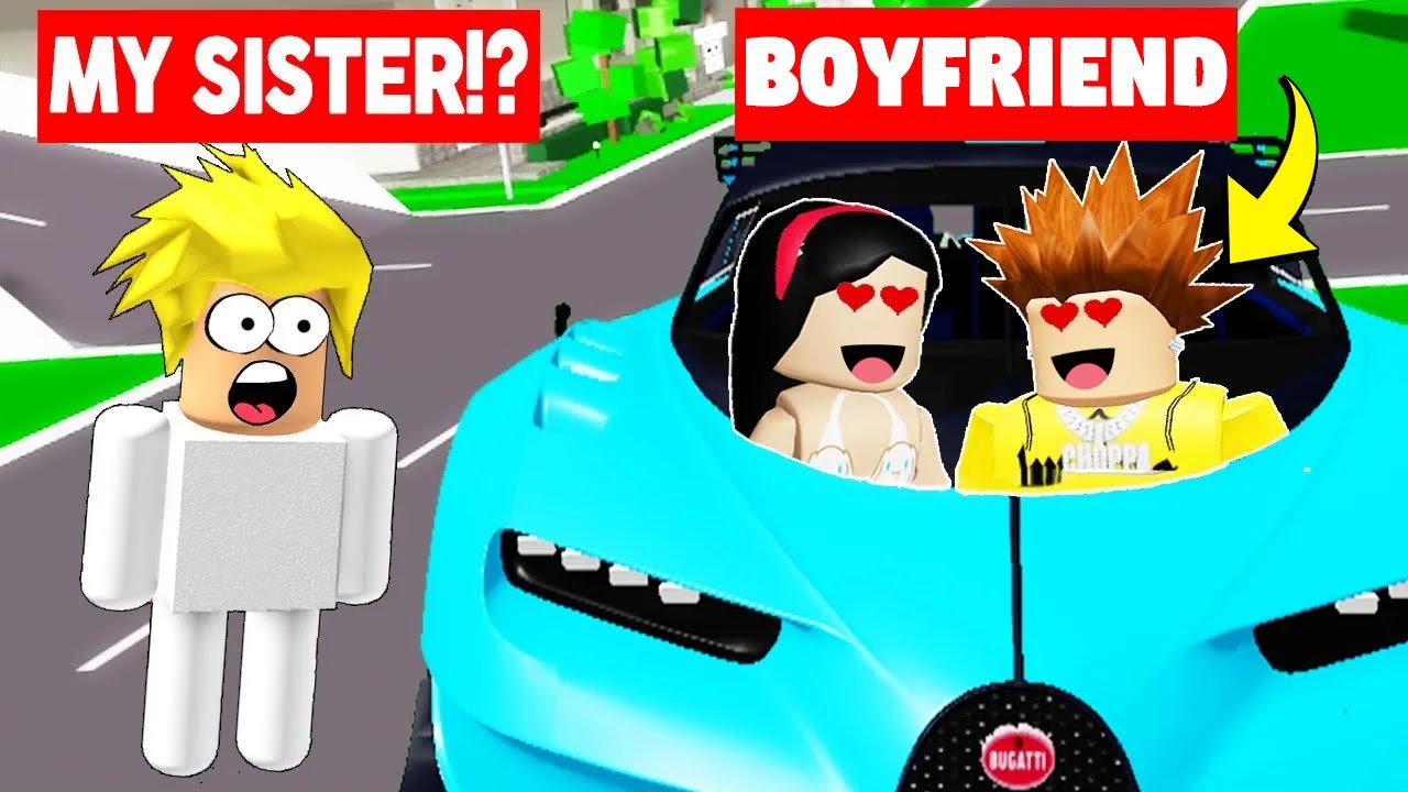 i caught mean step sister dating in roblox