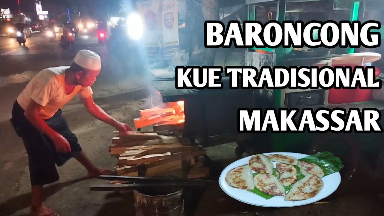 Baroncong kue tradisional Makassar II Kuliner Makassar - Bigsuanto Angga