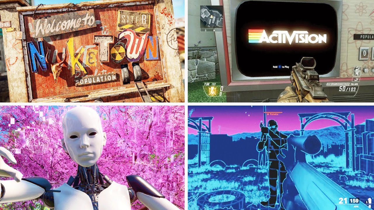 All Nuketown Mannequin Easter Eggs in the Call of Duty: Black Ops Games
