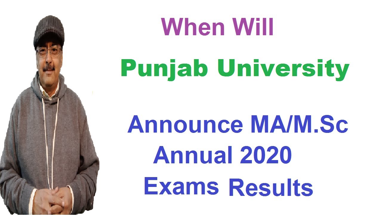 What is Expected Date of MA/M.Sc Annual 2020 Exams Results | Punjab University