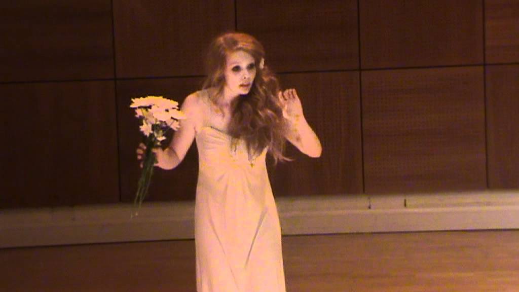 Ophelia from Hamlet (Harriet's Drama and Theatre Studies Monologue 2011).MPG