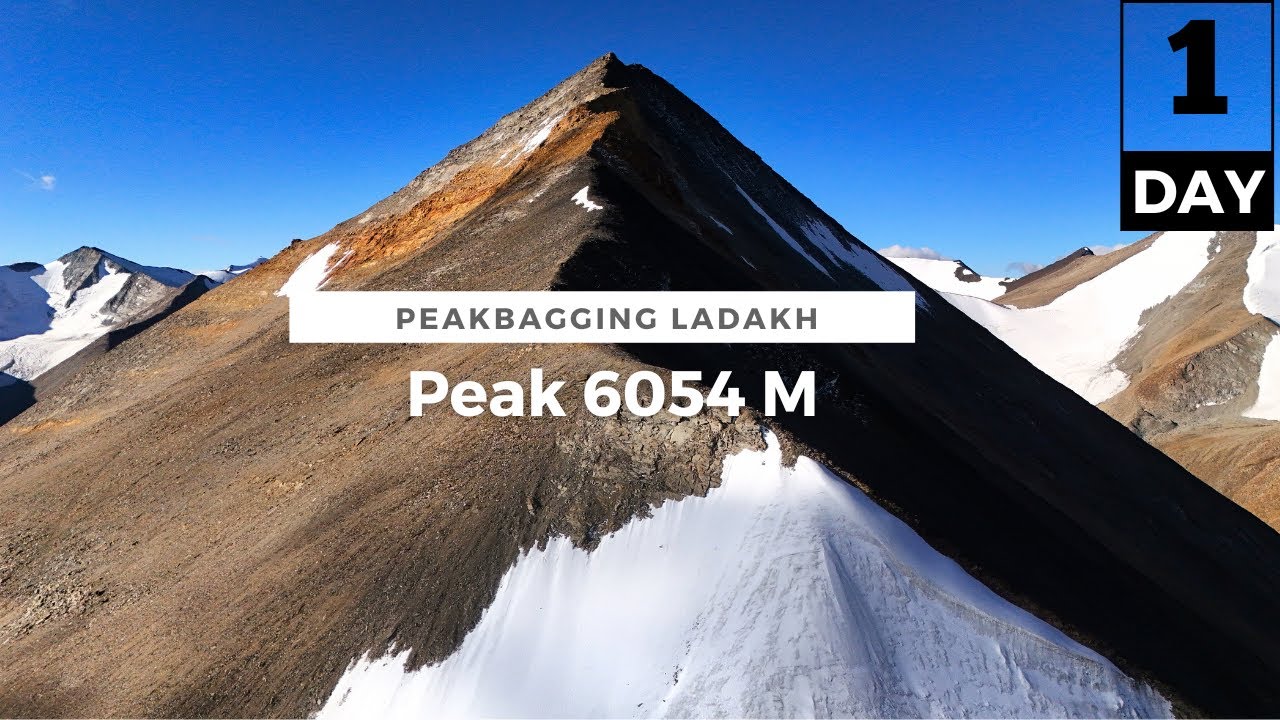 Peak 6054 - the offbeat 6000 m peak - Peakbagging Ladakh [S01 E01]