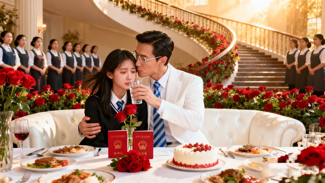 18yo village girl saves drugged tyrant CEO, addicted to her purity, triplets, spoils her in mansion！