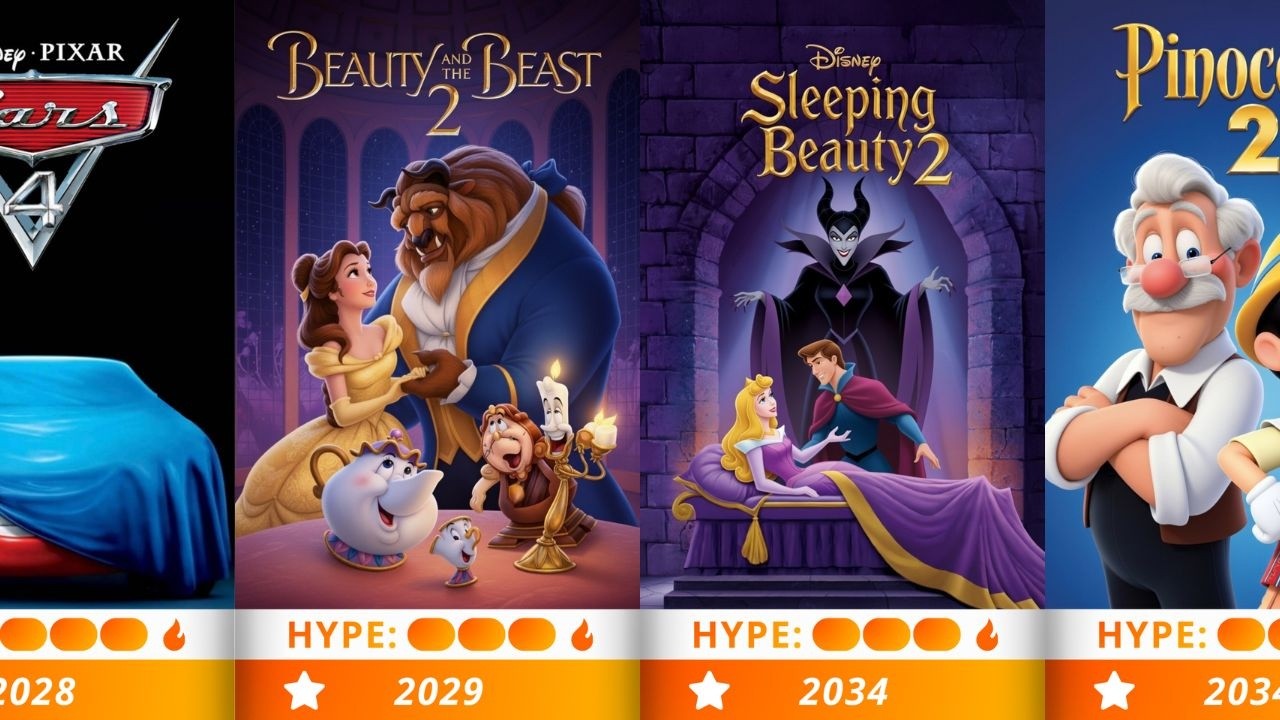 Every Disney, Pixar & Illumination Movie Confirmed From Now Until 2036