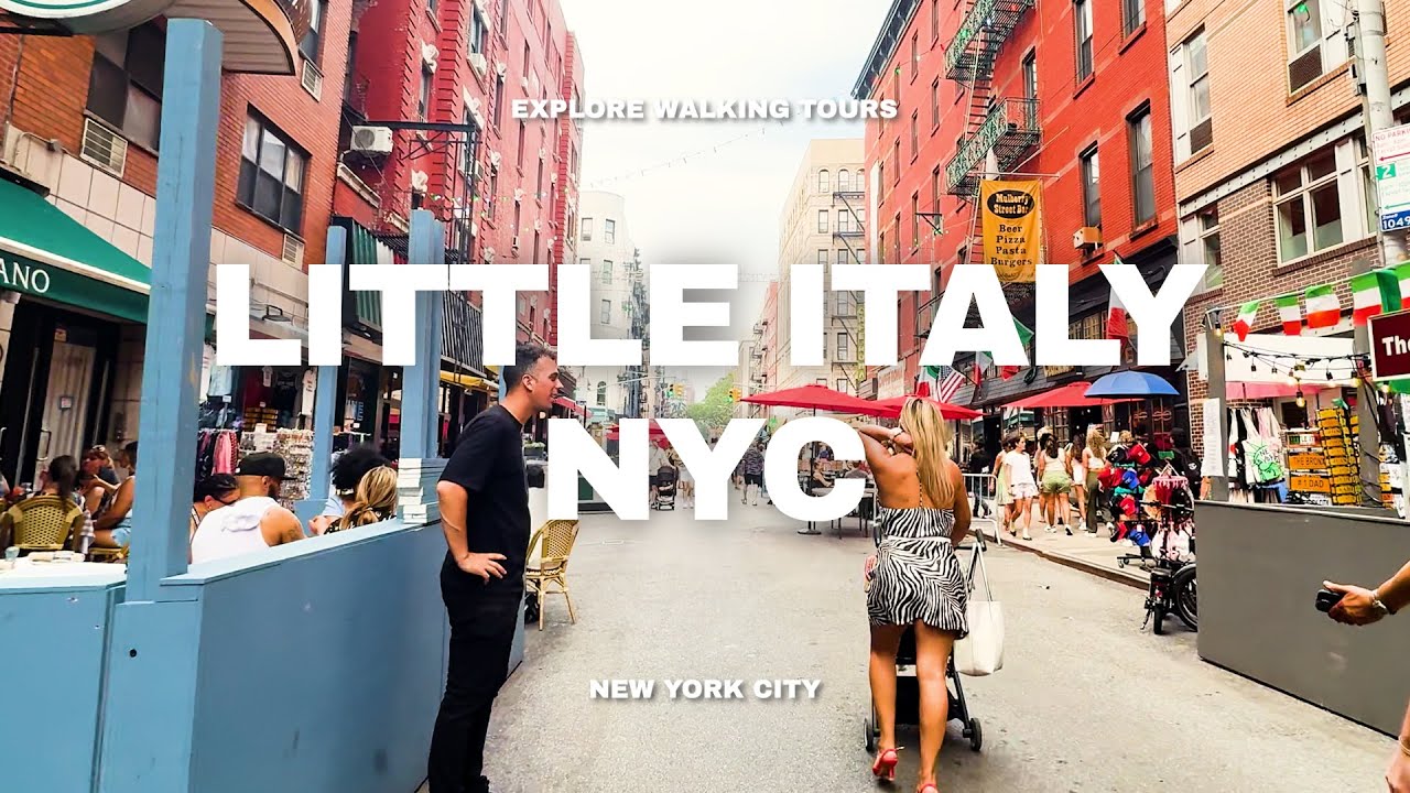 NYC’s Little Italy: A Charming Walk Through Italian Heritage | Outdoor Dining, Shops & Italian Vibes
