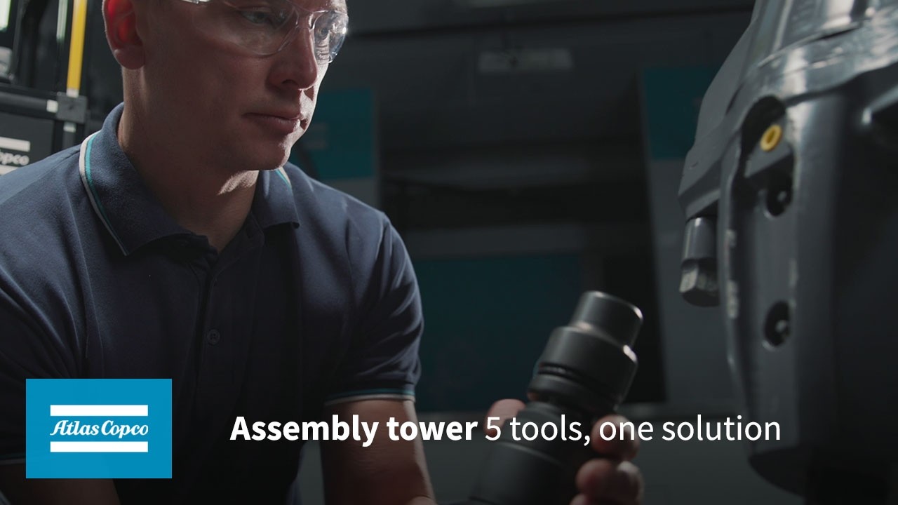 Assembly Tower | 5 Tools, One station - Operator Guidance and Data Collection