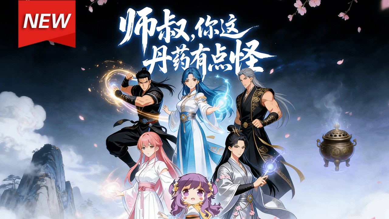 MULTISUB📢新番上线《师叔，你这丹药有点怪》第1~81集丨凌苍穿越成玄沧门的废物师叔，接手巨额债务，幸得最强炼丹师系统觉醒，在打脸各路人马时，在债务漩涡中走出了别样的崛起之路。#破晓动漫社