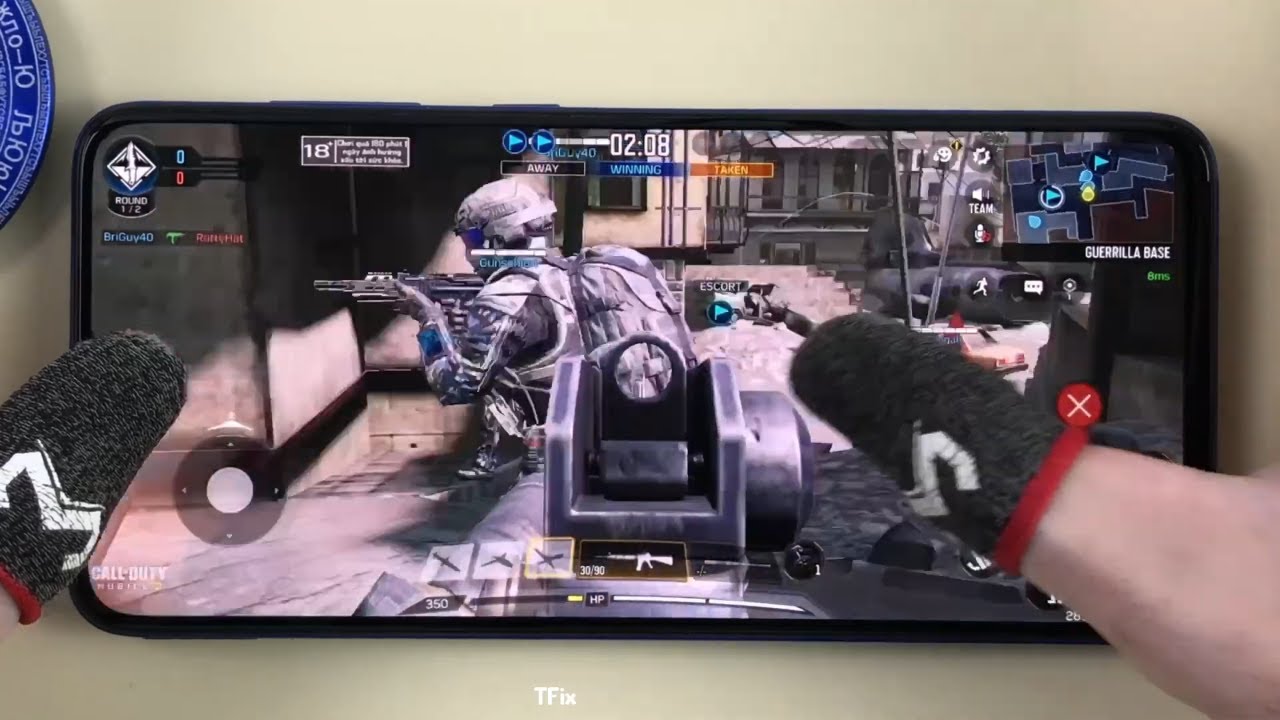 Samsung A70 Test Game Call of Duty