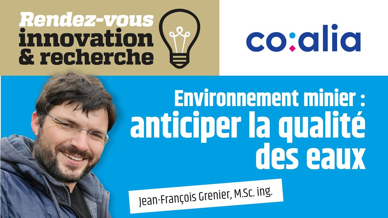 Environnement minier : anticiper la qualité des eaux