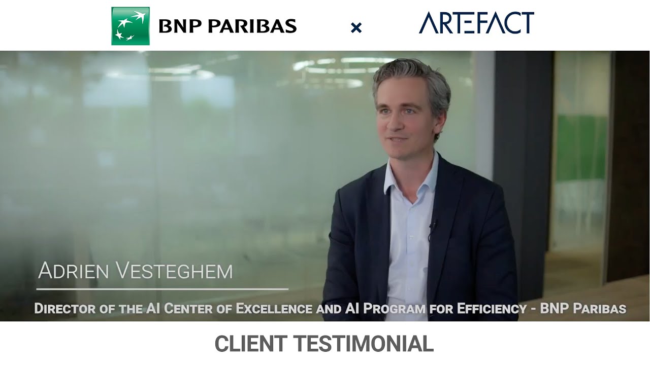 The AI for Efficiency program to accelerate the transformation of the BCEF entity of BNP Paribas