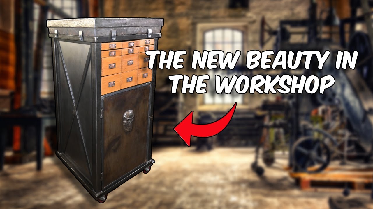 LEVELING UP my workshop! Selfmade Markingstation (Unique Industrial Look)