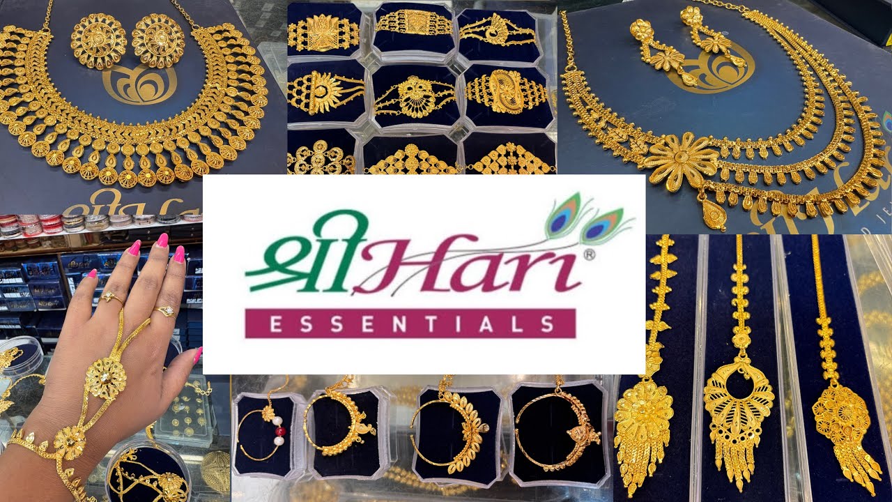 SreeHari Gold Plated Jewellery Collection || Wedding Special SreeHari Jewellery Collection 🔥🔥