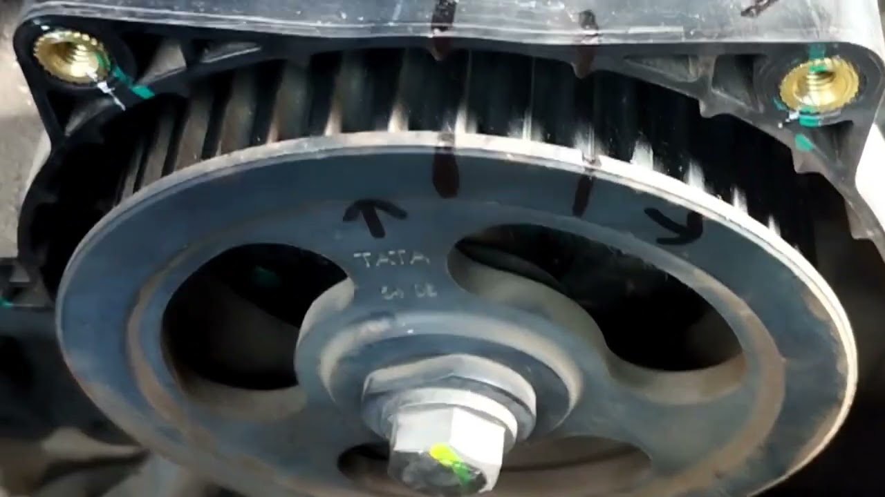 Tata intra V30 || 70000 kilometre per engine || timing belt replace all intra || timing mark 