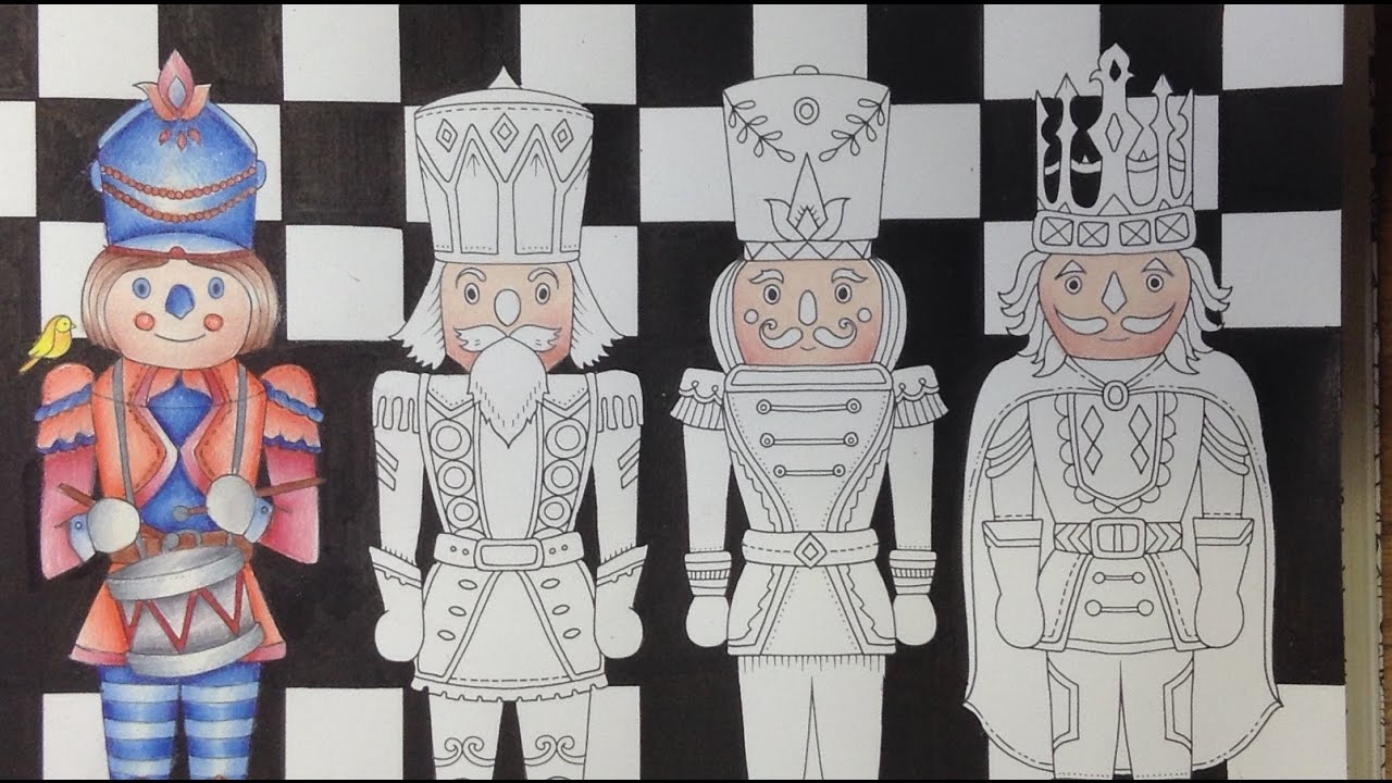 JOHANNA'S CHRISTMAS - prismacolor pencils - part 1