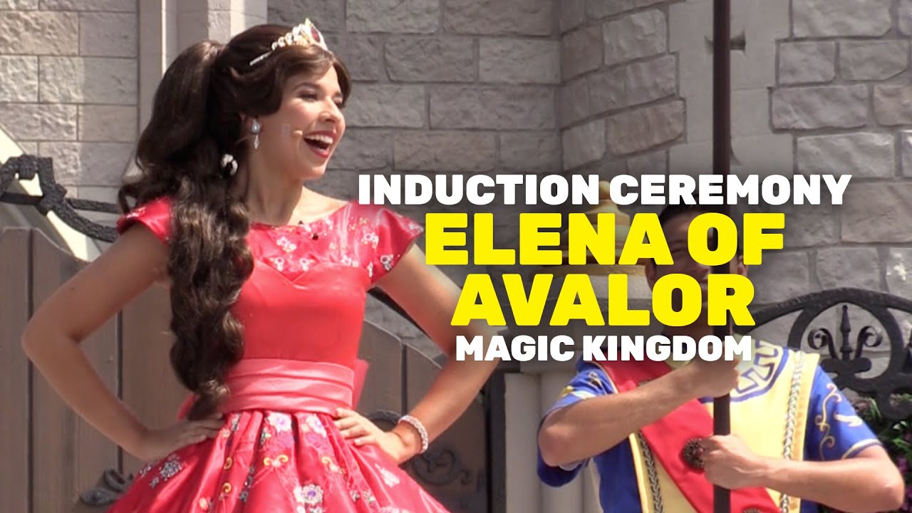 Princess Elena of Avalor Royal Induction Ceremony at Magic Kingdom, Walt Disney World