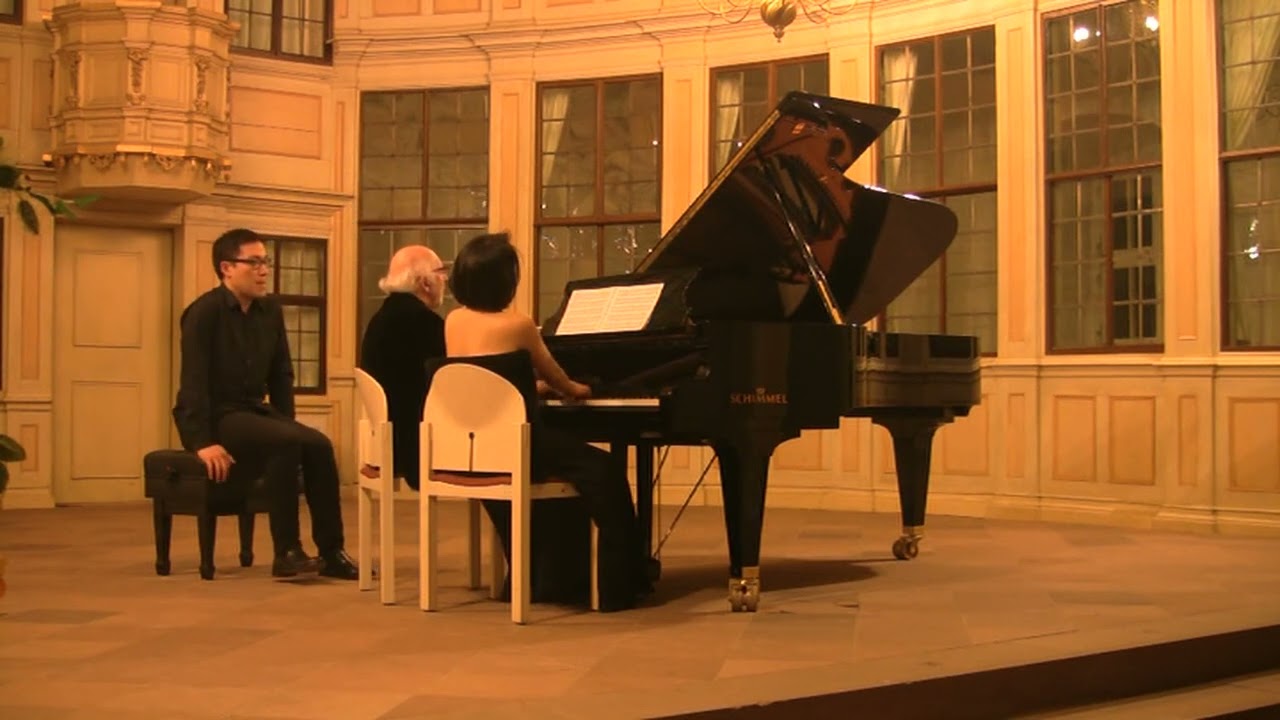 4 Hands recital with Prof. Dr. Lev Natochenny, Brahms Hungarian Dances, Part 4