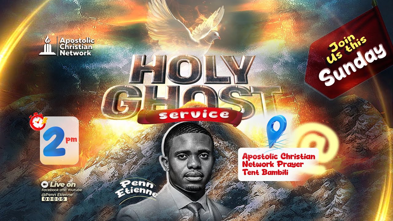 HOLY GHOST SERVICE || PENN ETIENNE ||08th MARCH 2026