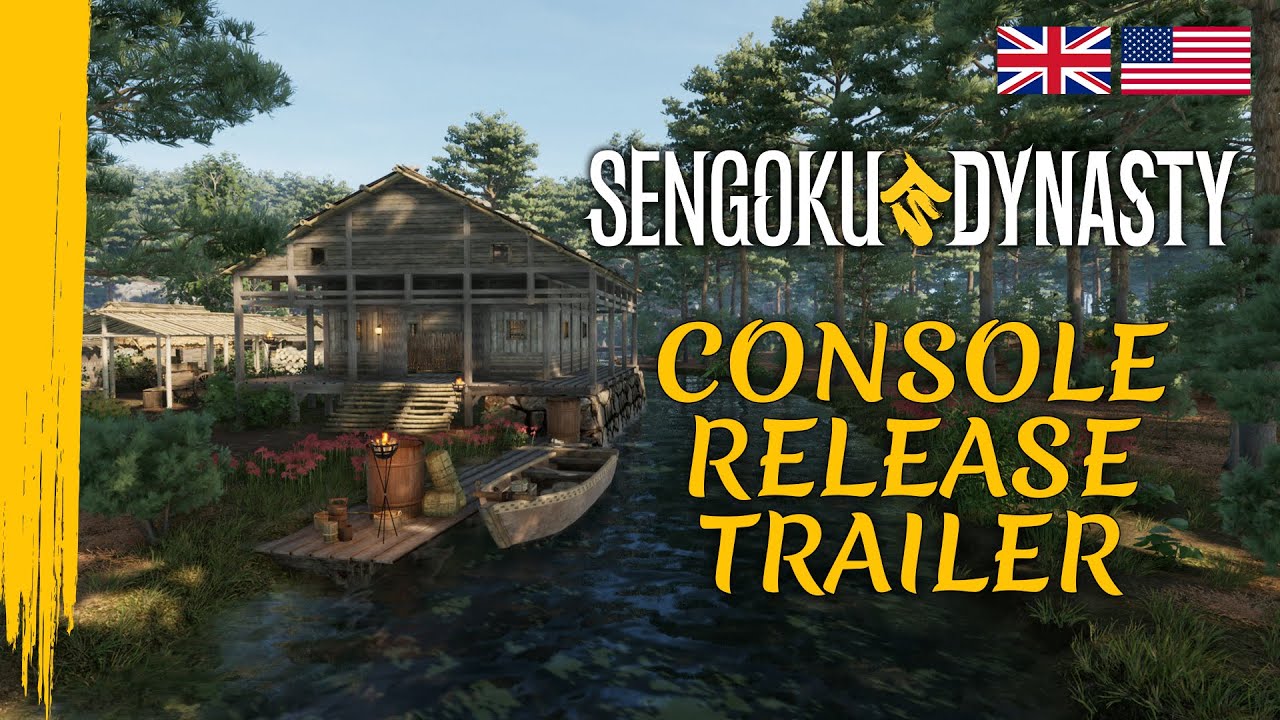 Sengoku Dynasty | Console Release Trailer (ENG)