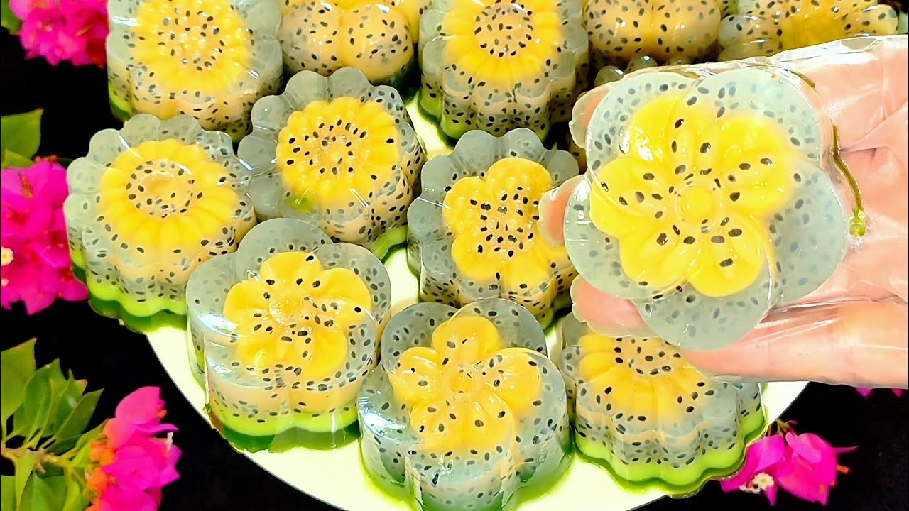 Quá Ngon với Món Tráng Miệng Từ XOÀI và HẠT É Chua Ngọt Thơm Béo Mát Lạnh Giải Nhiệt Ngày Nắng nóng.
