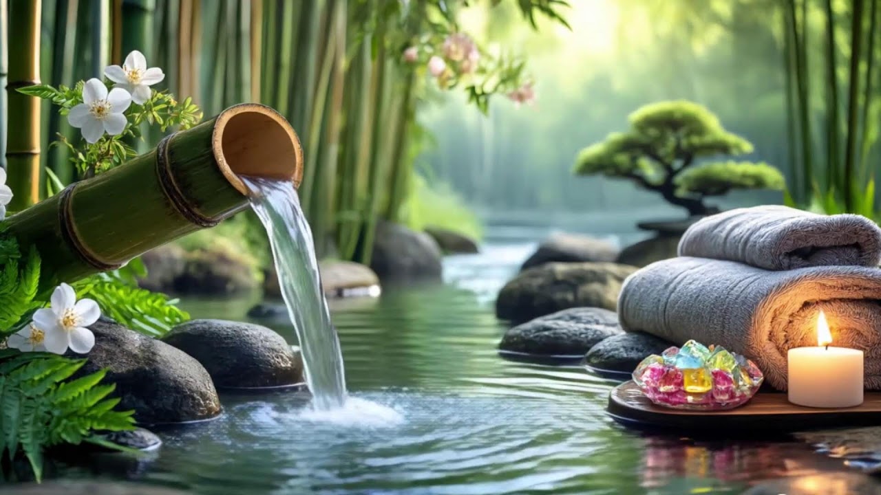 Deep Sleep Relaxing Music 🌻 Anxiety Relief, Peaceful Mind & Relaxation 8