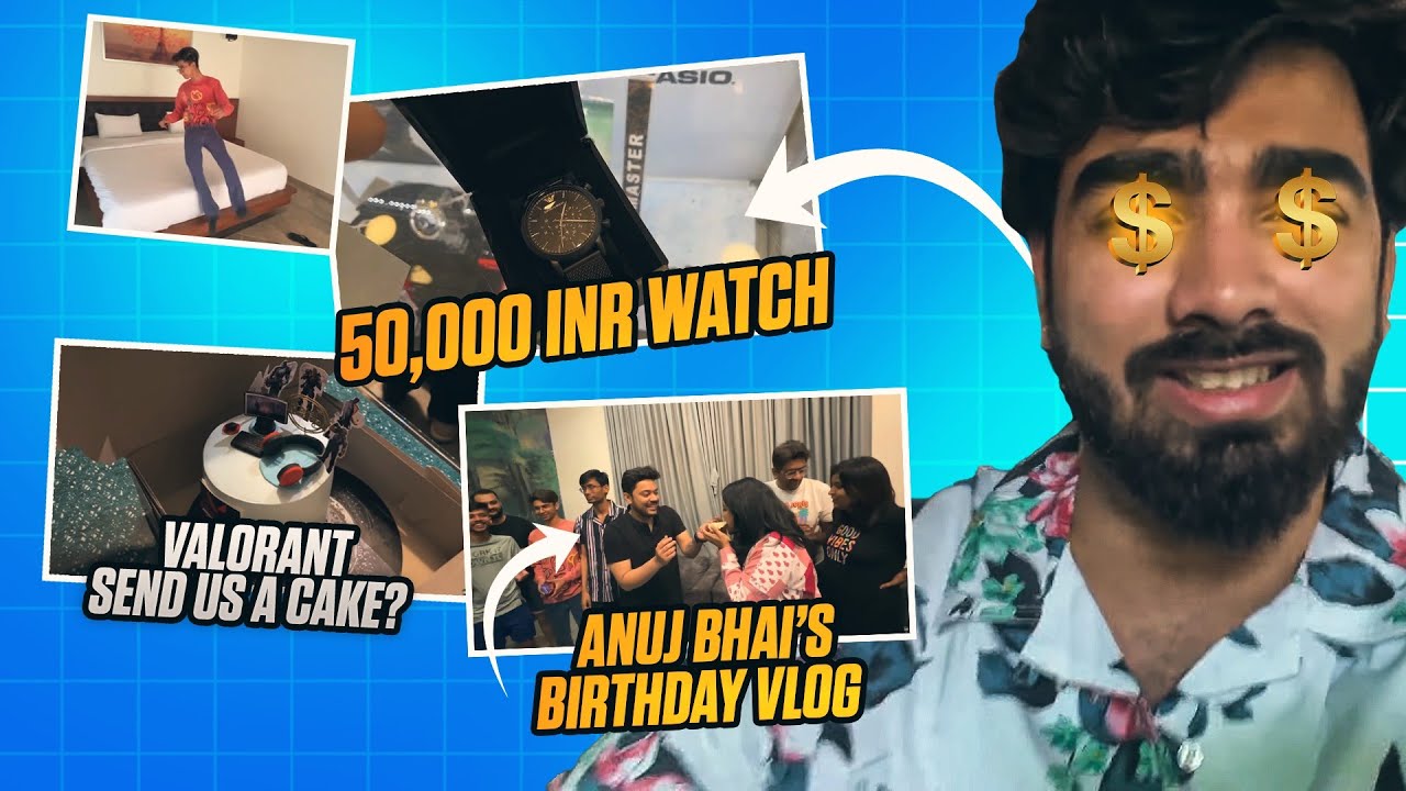 MOST EXPENSIVE Birthday Party by Amaterasu ? ft AnkkitaC Binkcess & VLT | EupHo Vlogs