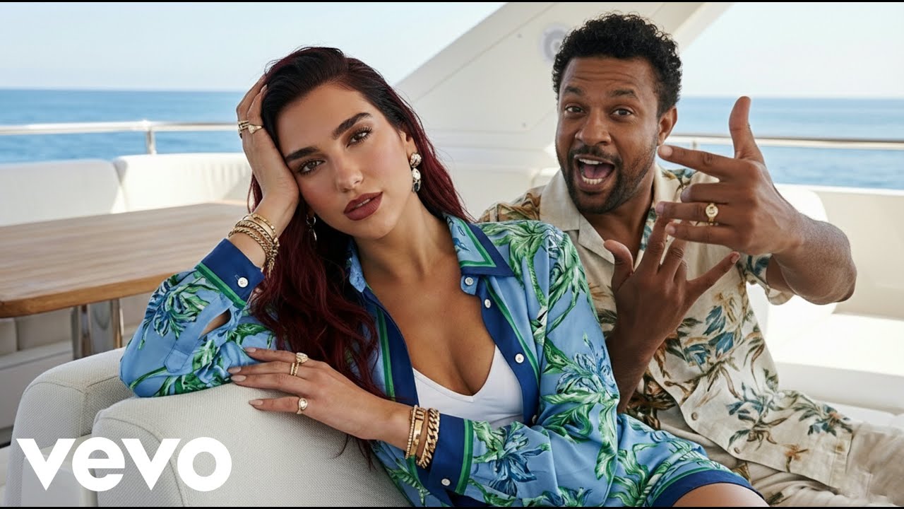 Dua Lipa ft. Shaggy - Caribbean Vibe (Lyrical Music Video)