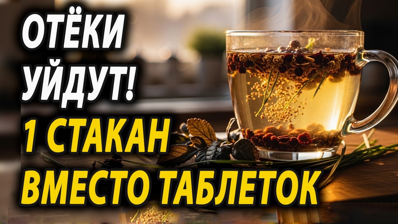 ПОЧКИ ОЧИСТЯТСЯ ЗА НОЧЬ! Пейте этот копеечный отвар вместо чая от отеков и давления