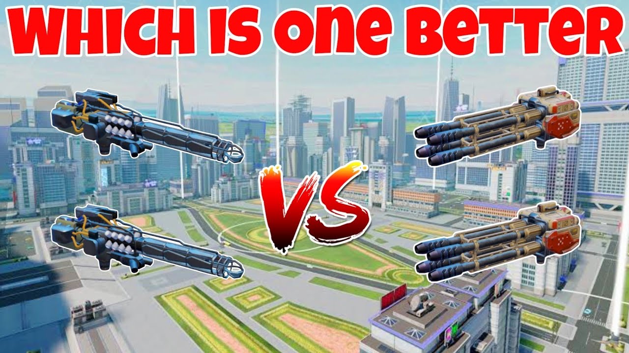 WR🔥 New Weapon Lumen-H VS Pilum Weapon Comparison ||WAR ROBOTS||