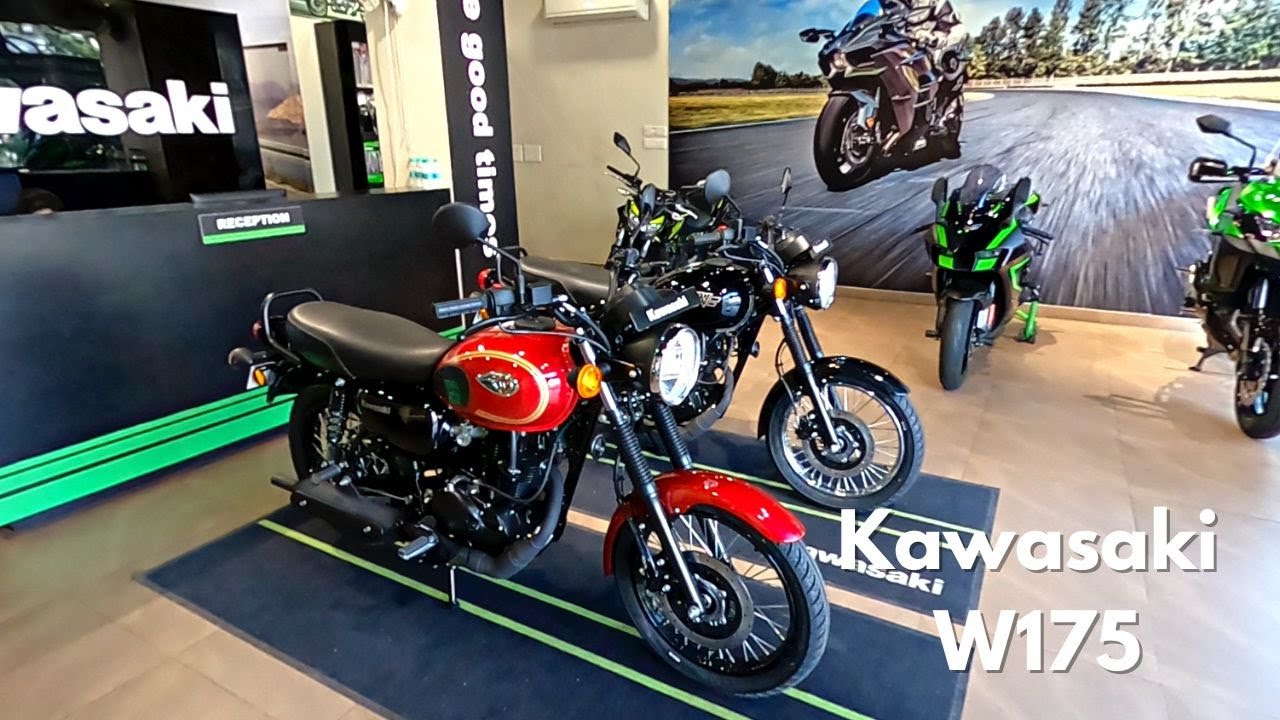 Kawasaki W175 | modern classic |  13ps power ,13.2 nm torque | walkaround | review