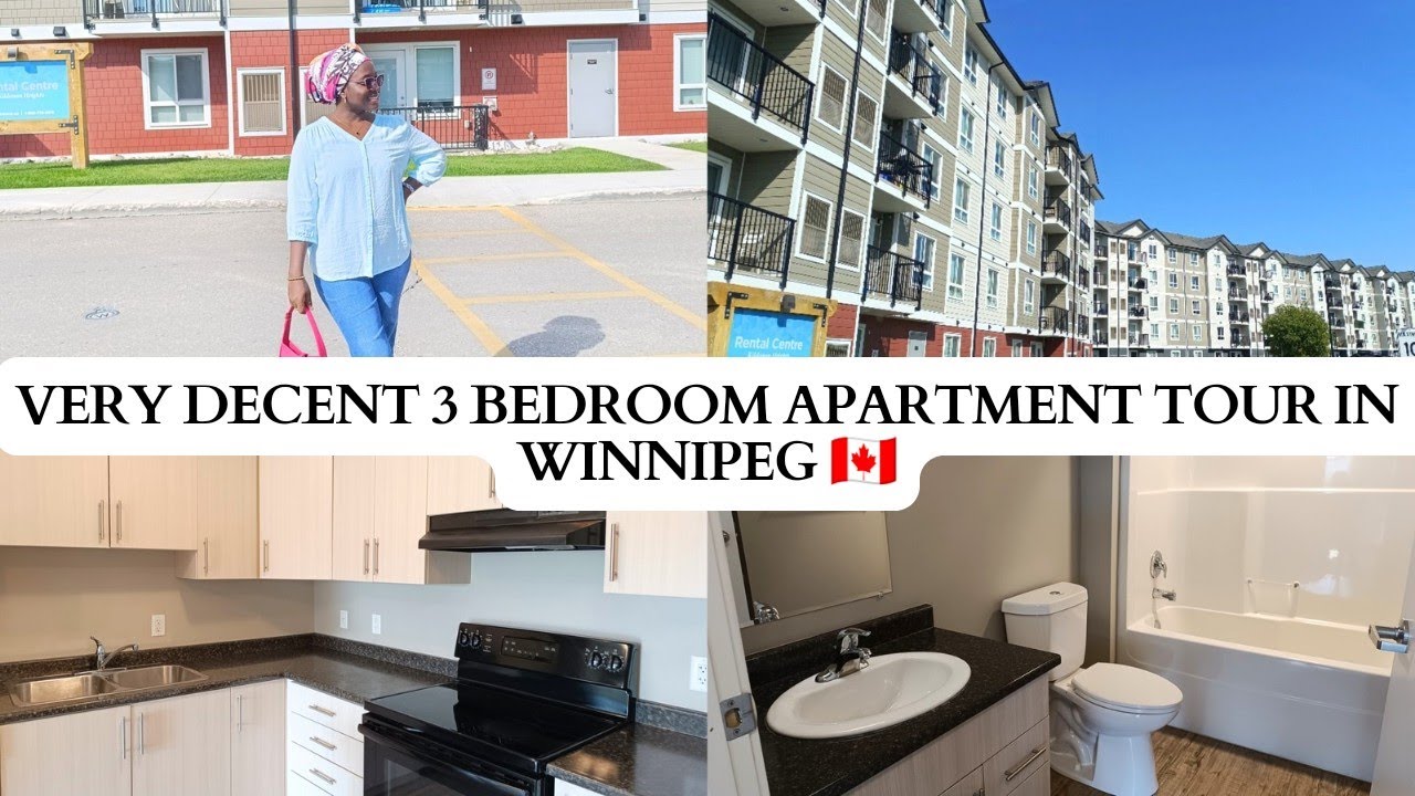 ТУР ПО КВАРТИРАМ: КВАРТИРА С 3 СПАЛЬНЯМИ И 2 ВАННЫМИ В ВИННИПЕГЕ 🇨🇦 | КВАРТИРЫ В ВИННИПЕГЕ БОЛЬШЕ...