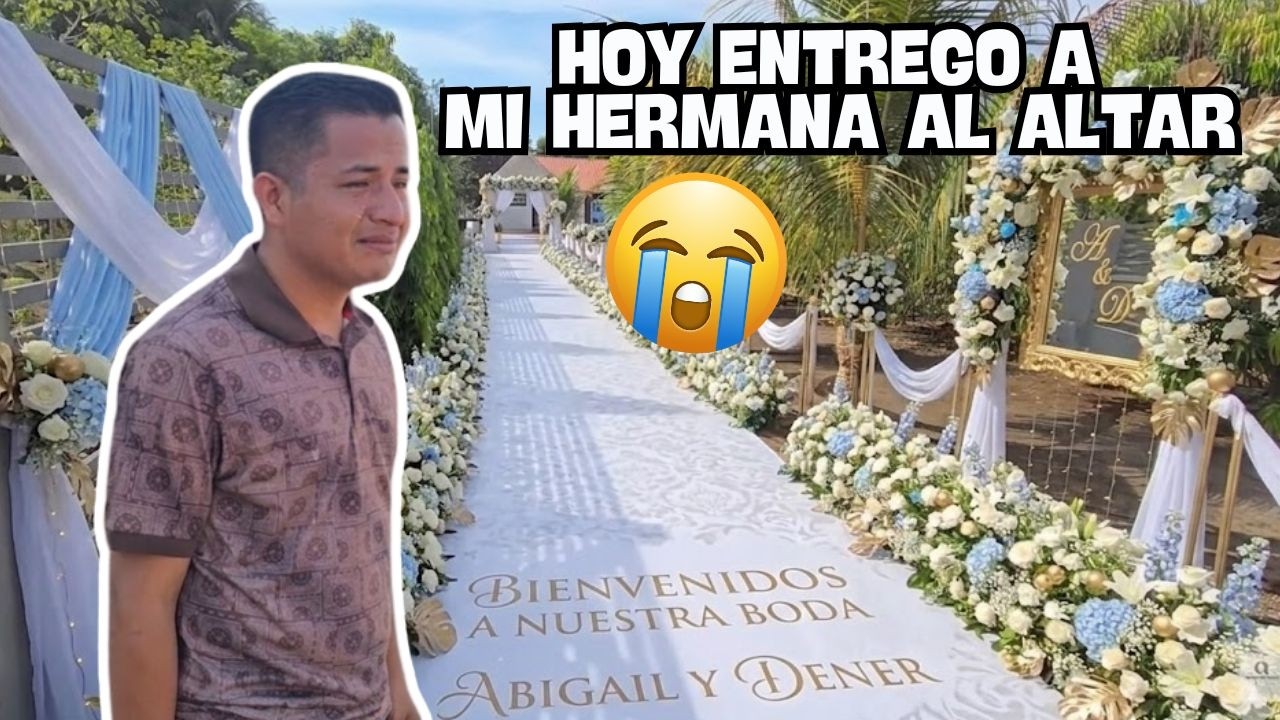 UNA BODA DE ENSUEÑO para mi hermana, Estoy feliz de entregarla al ALTAR😭💍 asi esta quedando todo😍😱