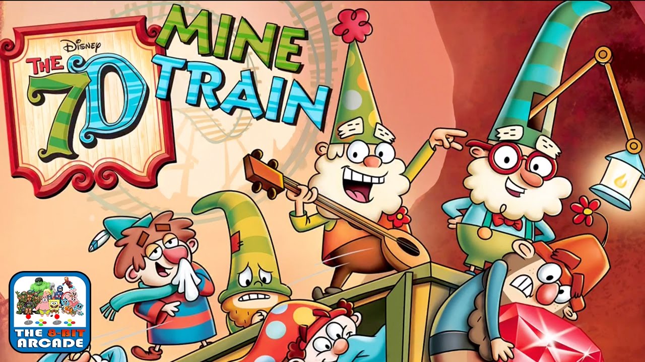 The 7D: Mine Train — Знакомьтесь, Grumpy & Bashful (геймплей iOS/iPad)