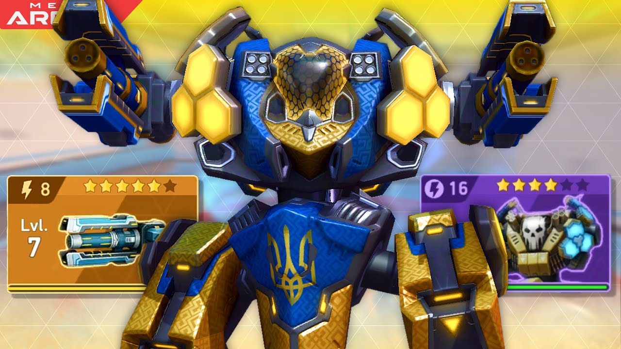 Aegis + Overdriver 8 | Unstoppable Firepower! | Mech Arena