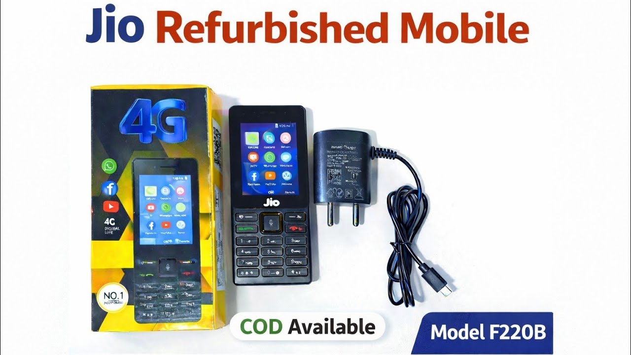 Jio Refurbished Mobile || Tech Nagendra 