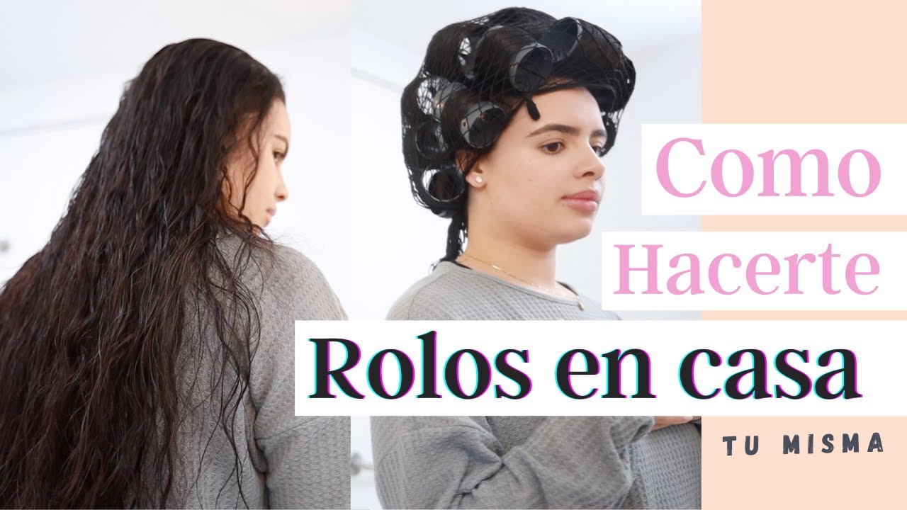 Como hacerte rolos tu misma en casa