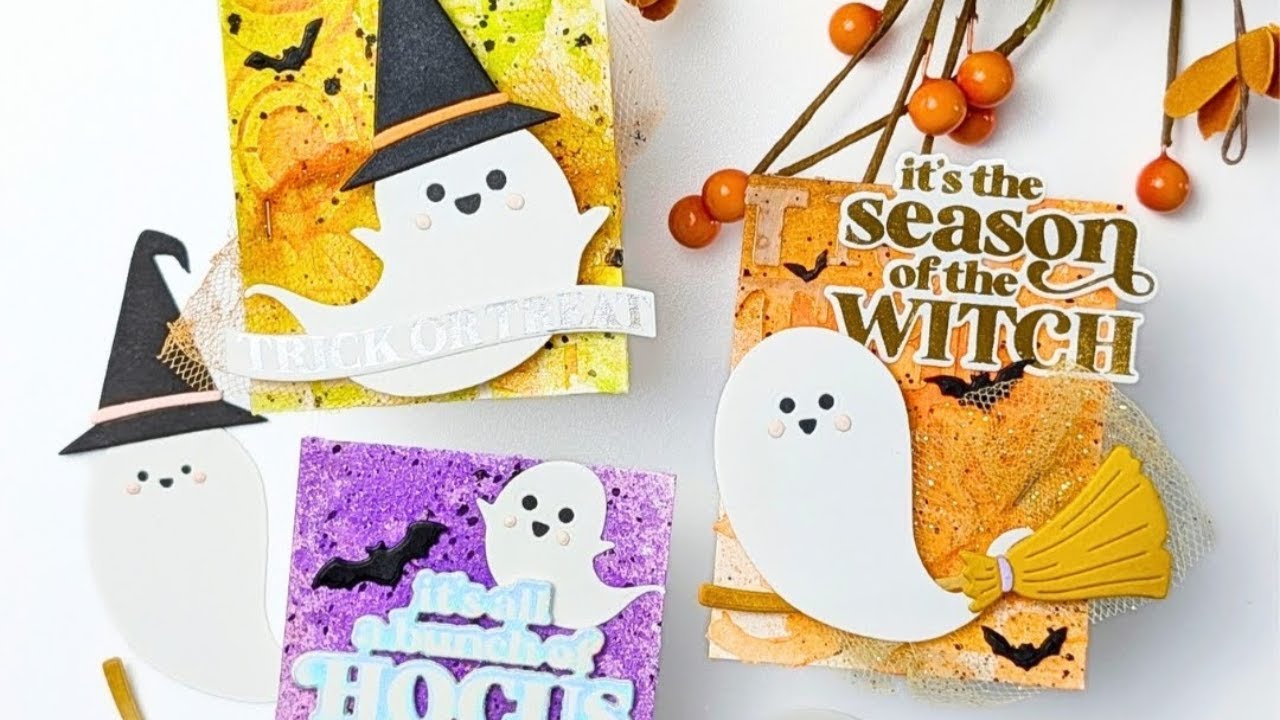 Halloween Themed ATCs Tutorial