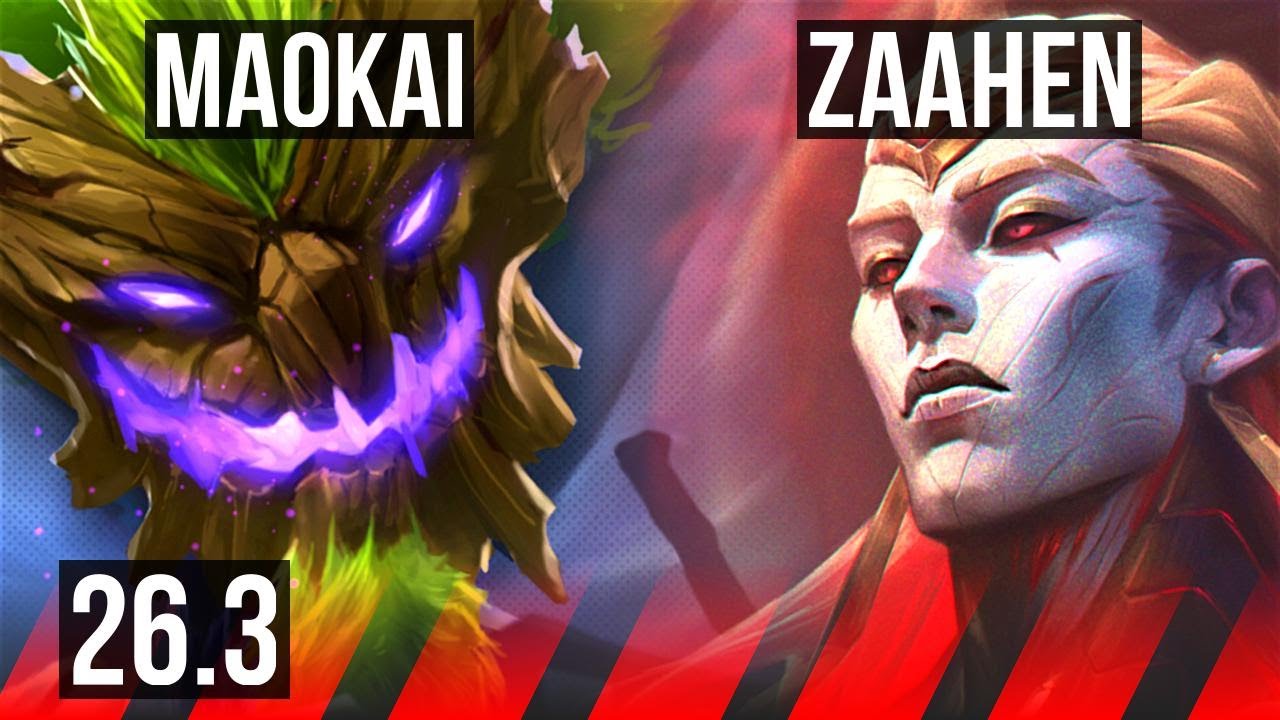 MAOKAI vs ZAAHEN (TOP) | EUNE Master | 26.3